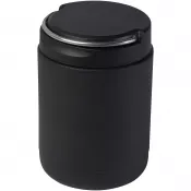 Czarny - Doveron pojemnik śniadaniowy ze stali nierdzewnej z recyklingu o pojemności 500 ml