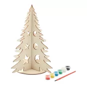 Choinka drewniana do malowania TREE AND PAINT