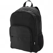 Czarny - Trend Plus plecak na laptopa o przekątnej 15-cali o pojemności 20 l wykonany z materiałów z recyklingu z certyfikatem GRS