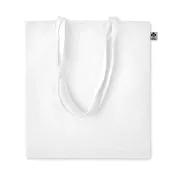 Torba z bawełny organicznej 140 g/m² ZIMDE COLOUR Bialy