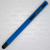 niebieski - Pióro kulkowe touch pen, soft touch CELEBRATION Pierre Cardin