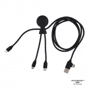 czarny - 2088 | Xoopar Mr. Bio Long Eco Charging Cable