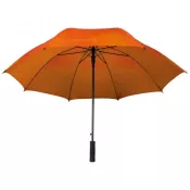 pomarańczowy - Parasol automatyczny Ø130 cm SUEDERDEICH