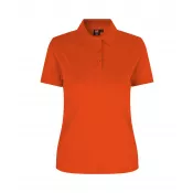 Orange - Koszulka bawełniana damska 210 g/m² ID Polo/stretch 527