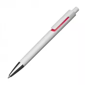 czerwony - Długopis reklamowy plastikowy 13537