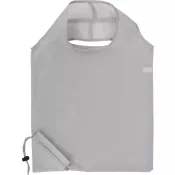 szary - Torba na zakupy składana 190T ELDORADO