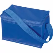 niebieski - Torba termiczna na 6 puszek 330 ml ROXANNE