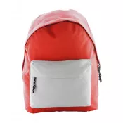 czerwony - Plecak reklamowy poliestrowy 360g/m² Discovery