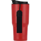 czerwony - Kubek termiczny 550 ml ze stali z recyklingu DANA
