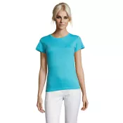Koszulka damska dopasowana 150 g/m² Sol's REGENT WOMEN Niebieski Atol