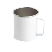 Czarny - Kubek ze stali z recyklingu / MRSS Handle