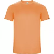 Fluor Orange - Imola sportowa koszulka dziecięca z krótkim rękawem