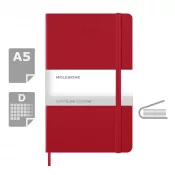 czerwony - Kalendarz MOLESKINE