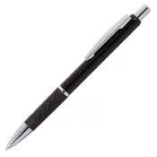 czarny - Długopis reklamowy aluminiowy ANDANTE