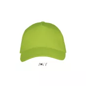 Czapka z daszkiem 5-panelowa 260 g/m² Sol's LONG BEACH Lime