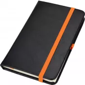 pomarańczowy - Notatnik A6 w linie ALEX