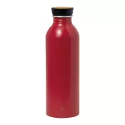 czerwony - Claud butelka sportowa