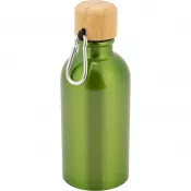 jasnozielony - Butelka metalowa 400 ml MARILYN