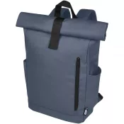 Hale Blue - Byron plecak na laptopa 15,6 cala z tworzywa RPET z certyfikatem GRS z zawijanym zamknięciem, 18 l