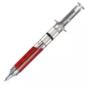 czerwony - Długopis plastikowy INJECTION