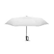 Parasol składany wiatroodporny 21" z RPET UMKRAB Bialy