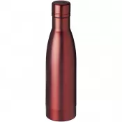 Czerwony - Butelka reklamowa Vasa 500 ml z miedzianą izolacją próżniową
