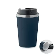 Kubek dwuścienny z powłoką ceramiczną 350 ml BLERM Francuski Granat