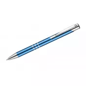 błękitny - Długopis metalowy KALIPSO