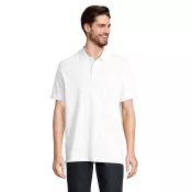 Koszulka polo organiczna 210 g/m² Sol's PEGASE Bialy