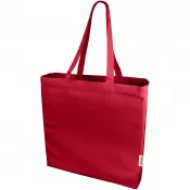 Czerwony - Odessa torba na zakupy z materiału z recyklingu o gramaturze 220 g/m²