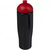 Czarny-Czerwony - Bidon H2O Tempo® o pojemności 700 ml z wypukłym wieczkiem
