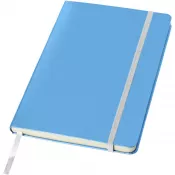 Jasnoniebieski - Notes biurowy A5 Classic w twardej okładce