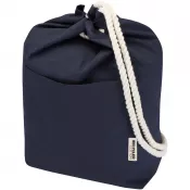 Granatowy - Torba żeglarska typu duffel Florida o pojemności 15 l, wykonana z recyklingowanej tkaniny z recyklingu z certyfikatem GRS o g
