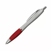 bordowy - Długopis reklamowy plastikowy ST.PETERSBURG