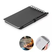 Notes wodoodporny z długopisem 50 kartek w linię KIT