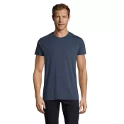 Koszulka męska dopasowana 150 g/m² Sol's REGENT FIT Melanż Denim