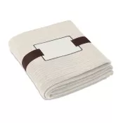 Koc polarowy 125x150 cm 240 g/m² CAP CODE Bezowy
