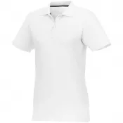 Biały - Helios - koszulka damska polo z krótkim rękawem