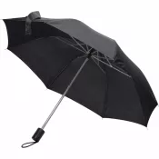 czarny - Parasol manualny ø85 cm FRANCO