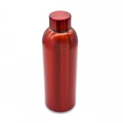 czerwony - Butelka stalowa Morio 750 ml