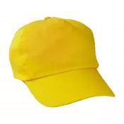 żółty - Sport czapka z daszkiem