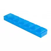niebieski - Lucam pudełko na pigułki