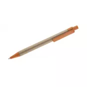pomarańczowy - Długopis papierowy TIKO