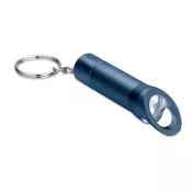 Brelok latarka LED z otwieraczem LITOP Francuski Granat