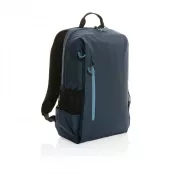 niebieski, niebieski - Plecak na laptopa 15,6" Swiss Peak Lima Impact AWARE™, ochrona RFID