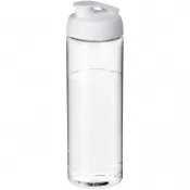 Biały-Przezroczysty - Bidon H2O Vibe o pojemności 850 ml z otwieranym wieczkiem