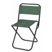 ciemnozielony - Składane krzesło kempingowe TAKEOUT