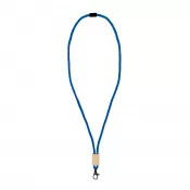 niebieski - Paracord R-PET lanyard