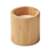 Świeca zapachowa w bambusowym pojemniku 160 g GIZA