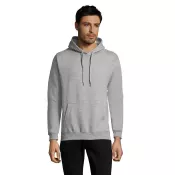 Bluza unisex z kapturem 280 g/m² Sol's SNAKE Szary Melanż 2